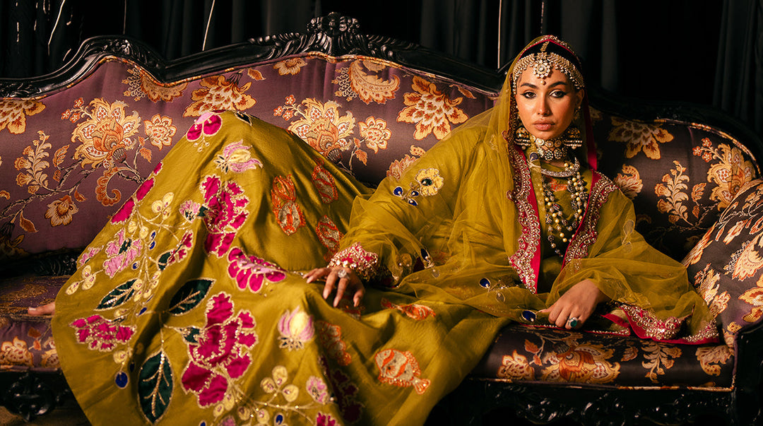 Ali Xeeshan: The Ultimate Collection of Mehndi Bridal Dresses