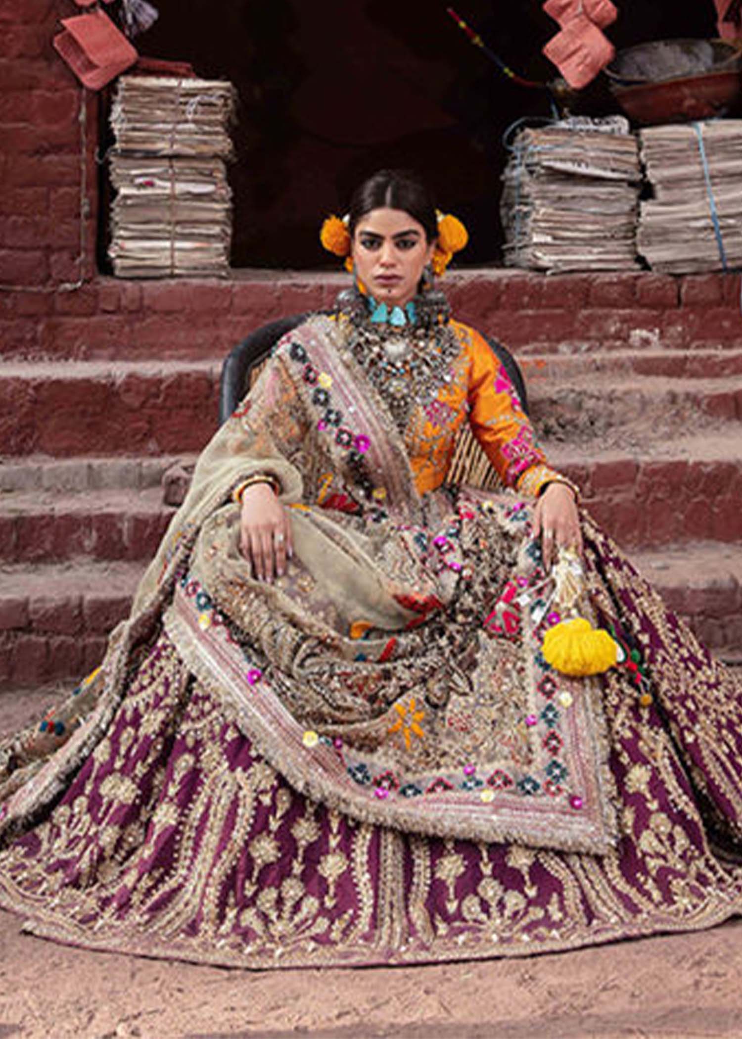 16 Selected Pakistani Bridal Lehenga Designs to Try in Wedding -  FashionShala