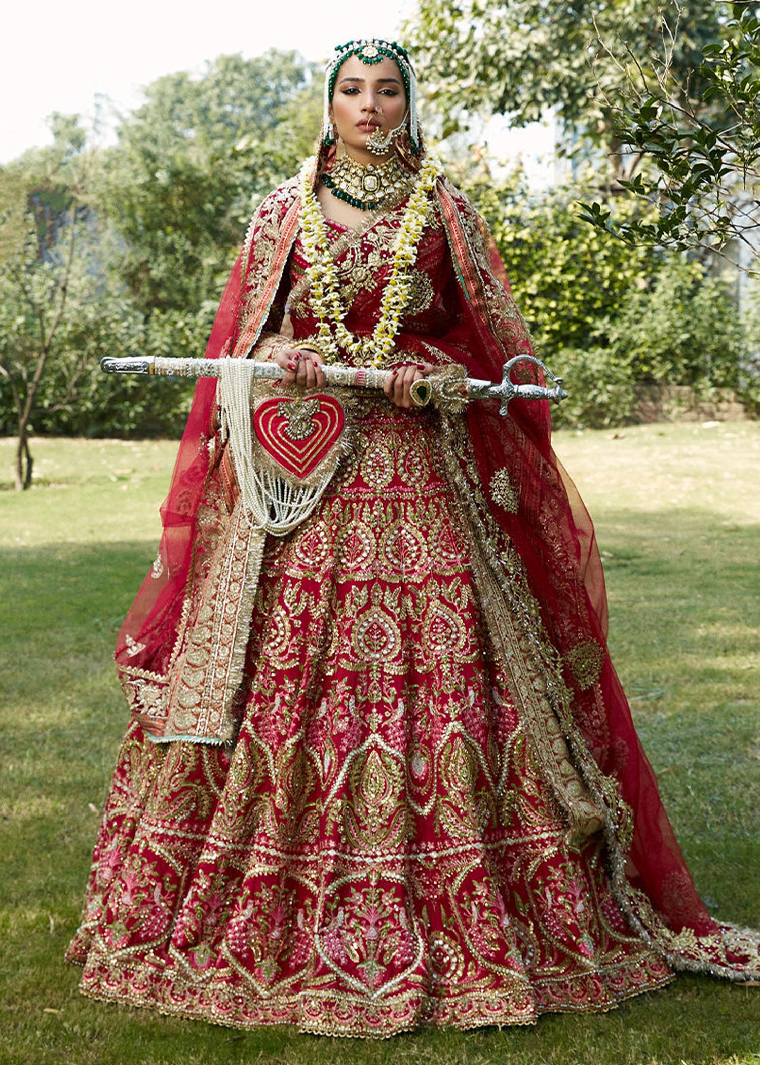 Ali xeeshan lehenga outlet price