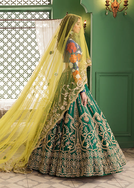 Guriya Mehndi Bridal Dresses | Ali Xeeshan Guriya Mehndi Bridal Dresses | Ali Xeeshan